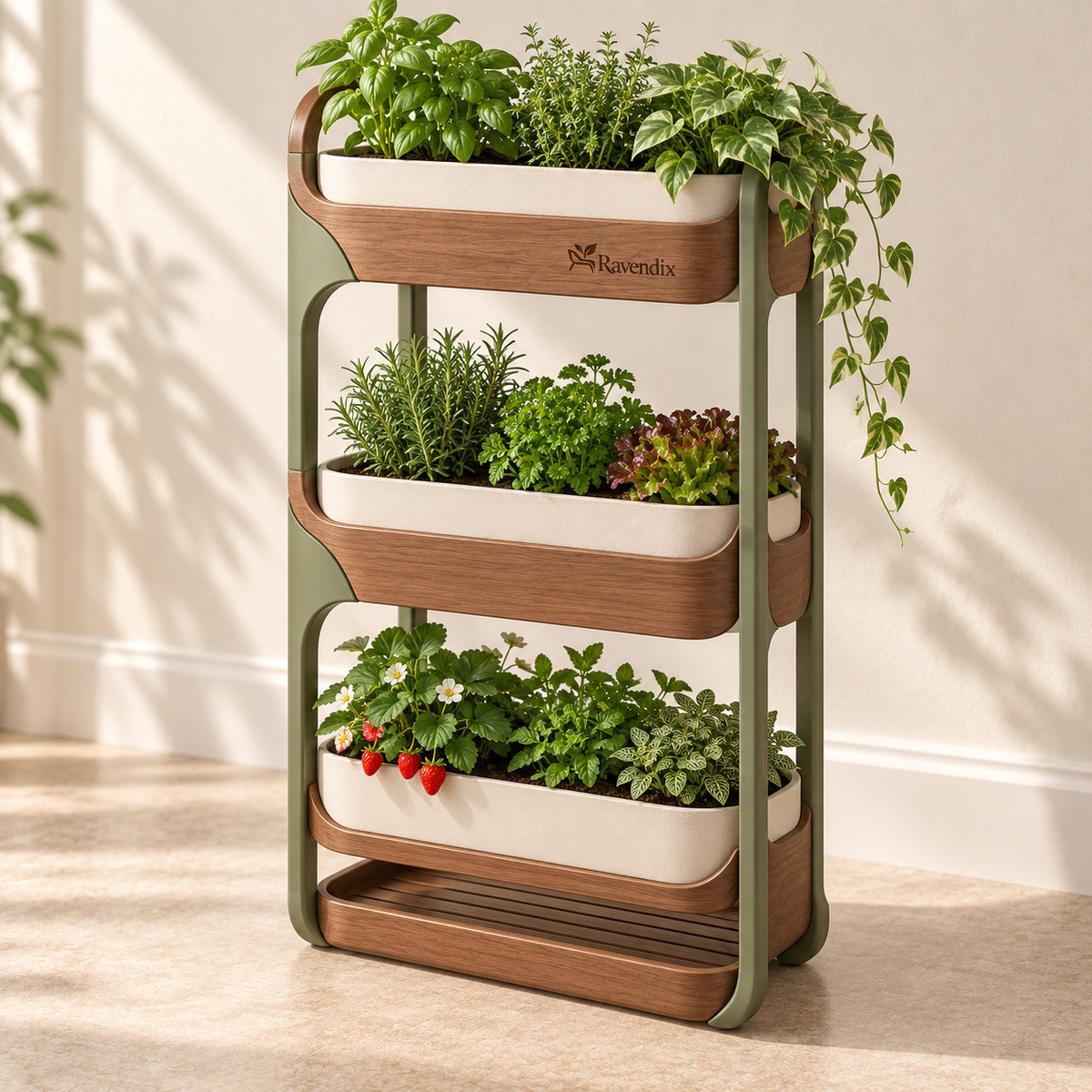 Ravendix TerraTier Vertical Planter Stand