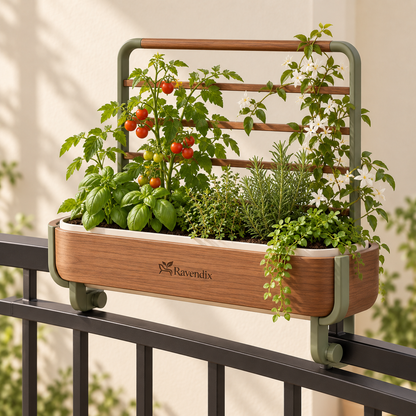 Ravendix GrowRail Balcony Planter