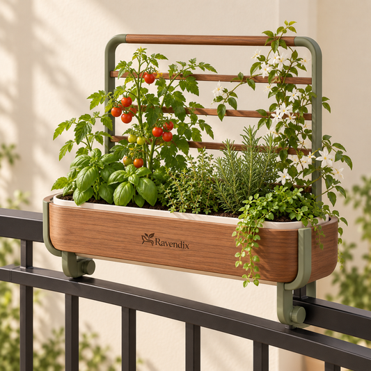 Ravendix GrowRail Balcony Planter