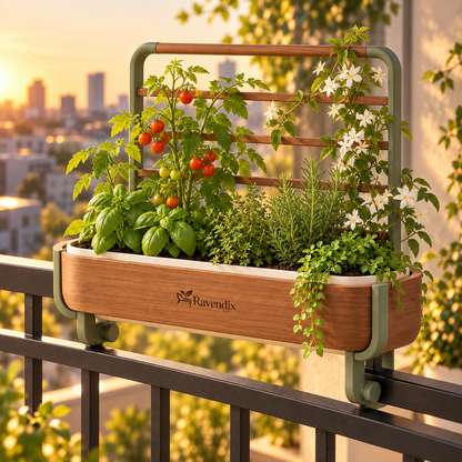 Ravendix GrowRail Balcony Planter