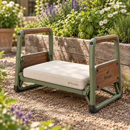 Ravendix KneelRest Garden Bench